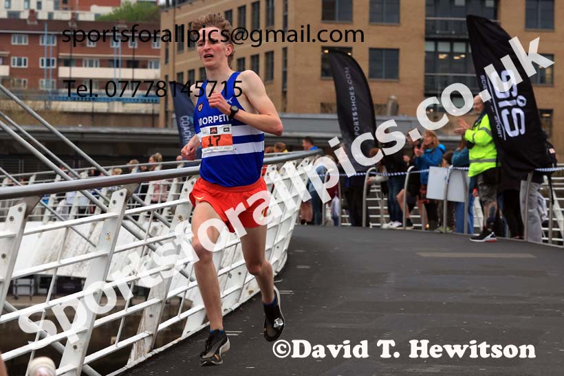 The 2025 Quayside 5k, Newcastle-Gateshead, Wednesday, April 23rd. Photo: David T. Hewitson/Sports for All Pics